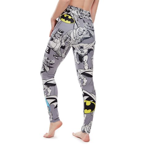 dedoles leggings|Batman ™ High Waisted Leggings Black and White .